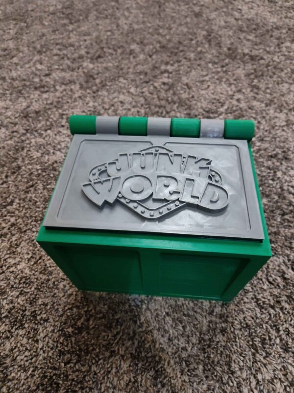 Junk World Premium Dumpster Style Box 3D Printer File